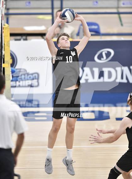 Thumbnail 2 in Oak Park vs. Saddleback Valley Christian (CIF-SS D2 Final) photogallery.