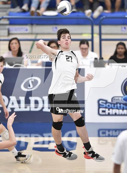 Thumbnail 1 in Oak Park vs. Saddleback Valley Christian (CIF-SS D2 Final) photogallery.