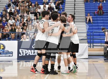 Thumbnail 3 in Oak Park vs. Saddleback Valley Christian (CIF-SS D2 Final) photogallery.