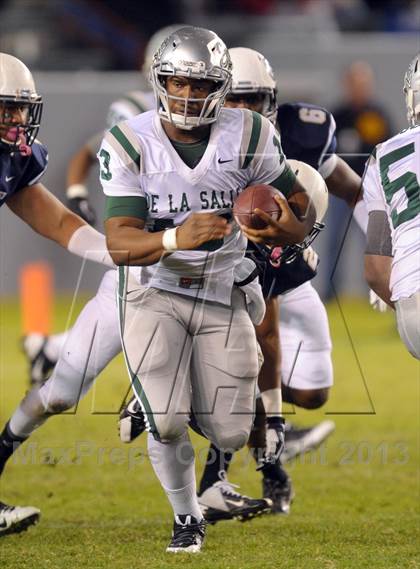 Thumbnail 3 in De La Salle vs. St. John Bosco (CIF State Open Division Final) photogallery.