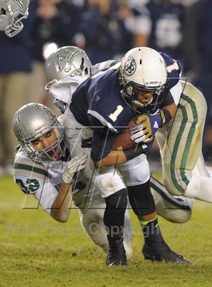 Thumbnail 1 in De La Salle vs. St. John Bosco (CIF State Open Division Final) photogallery.
