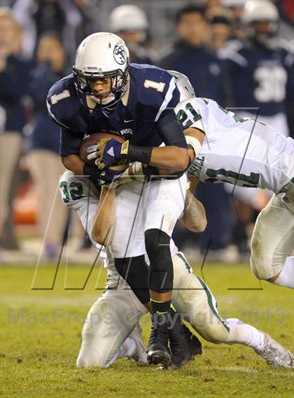 Thumbnail 1 in De La Salle vs. St. John Bosco (CIF State Open Division Final) photogallery.