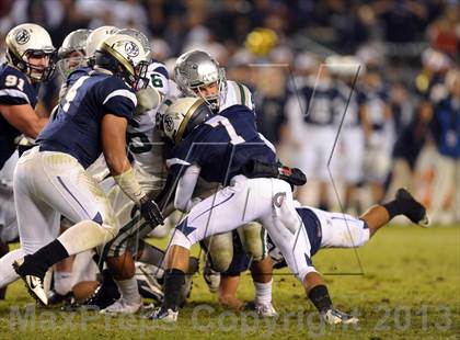 Thumbnail 2 in De La Salle vs. St. John Bosco (CIF State Open Division Final) photogallery.