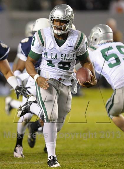Thumbnail 3 in De La Salle vs. St. John Bosco (CIF State Open Division Final) photogallery.