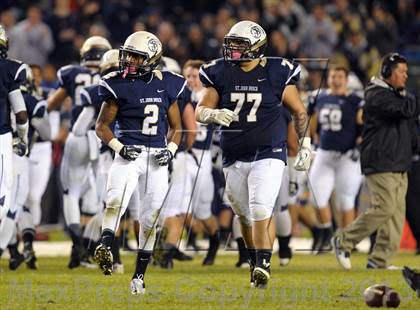 Thumbnail 1 in De La Salle vs. St. John Bosco (CIF State Open Division Final) photogallery.
