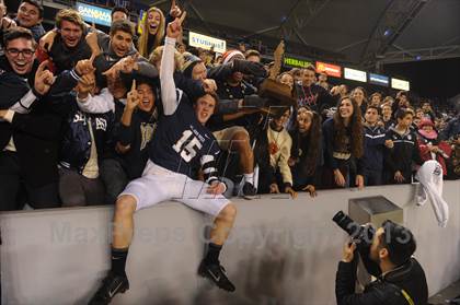 Thumbnail 2 in De La Salle vs. St. John Bosco (CIF State Open Division Final) photogallery.