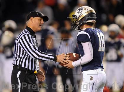 Thumbnail 3 in De La Salle vs. St. John Bosco (CIF State Open Division Final) photogallery.