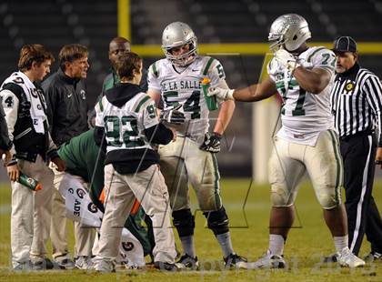Thumbnail 1 in De La Salle vs. St. John Bosco (CIF State Open Division Final) photogallery.
