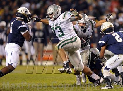 Thumbnail 3 in De La Salle vs. St. John Bosco (CIF State Open Division Final) photogallery.