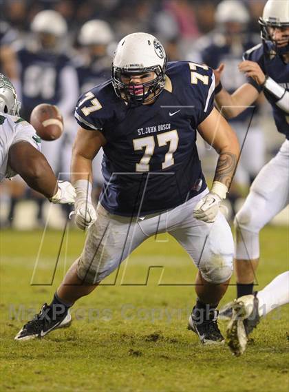 Thumbnail 1 in De La Salle vs. St. John Bosco (CIF State Open Division Final) photogallery.