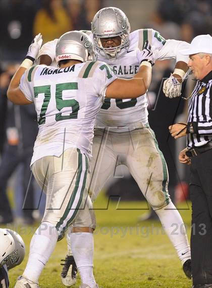Thumbnail 1 in De La Salle vs. St. John Bosco (CIF State Open Division Final) photogallery.