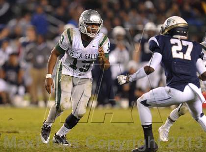 Thumbnail 1 in De La Salle vs. St. John Bosco (CIF State Open Division Final) photogallery.
