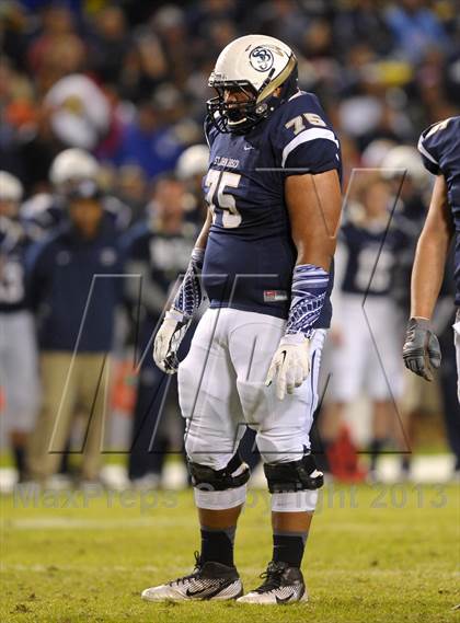 Thumbnail 1 in De La Salle vs. St. John Bosco (CIF State Open Division Final) photogallery.