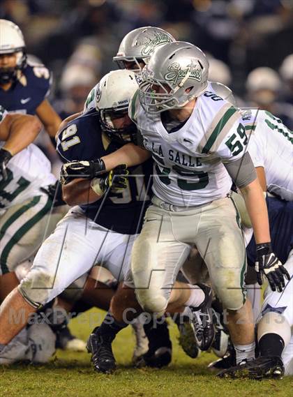 Thumbnail 1 in De La Salle vs. St. John Bosco (CIF State Open Division Final) photogallery.