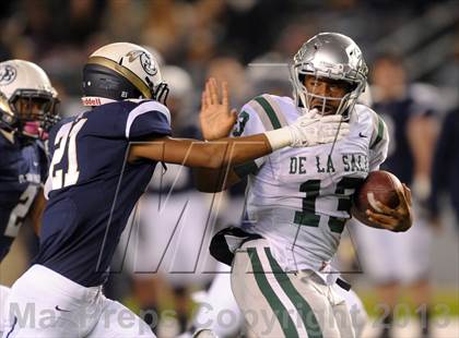 Thumbnail 1 in De La Salle vs. St. John Bosco (CIF State Open Division Final) photogallery.