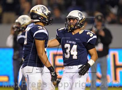 Thumbnail 1 in De La Salle vs. St. John Bosco (CIF State Open Division Final) photogallery.