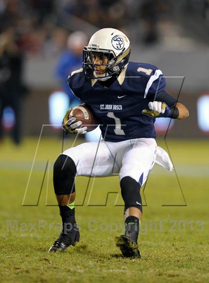 Thumbnail 1 in De La Salle vs. St. John Bosco (CIF State Open Division Final) photogallery.