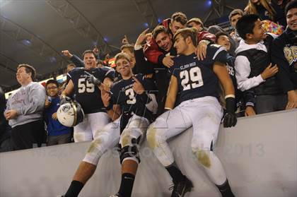 Thumbnail 1 in De La Salle vs. St. John Bosco (CIF State Open Division Final) photogallery.