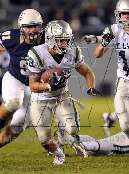 Thumbnail 2 in De La Salle vs. St. John Bosco (CIF State Open Division Final) photogallery.