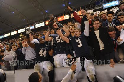 Thumbnail 2 in De La Salle vs. St. John Bosco (CIF State Open Division Final) photogallery.