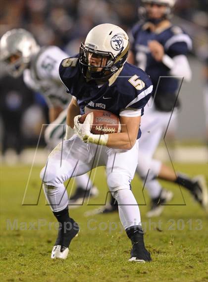 Thumbnail 2 in De La Salle vs. St. John Bosco (CIF State Open Division Final) photogallery.