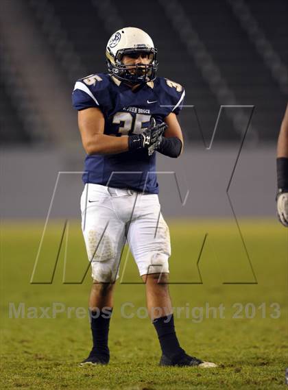 Thumbnail 2 in De La Salle vs. St. John Bosco (CIF State Open Division Final) photogallery.