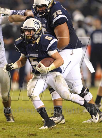 Thumbnail 2 in De La Salle vs. St. John Bosco (CIF State Open Division Final) photogallery.