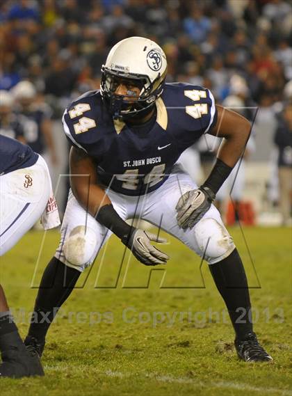 Thumbnail 3 in De La Salle vs. St. John Bosco (CIF State Open Division Final) photogallery.