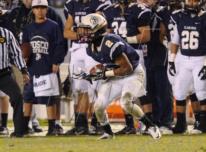 Thumbnail 1 in De La Salle vs. St. John Bosco (CIF State Open Division Final) photogallery.