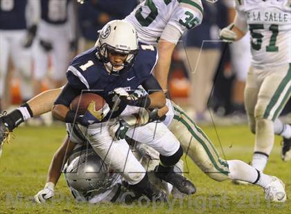 Thumbnail 1 in De La Salle vs. St. John Bosco (CIF State Open Division Final) photogallery.