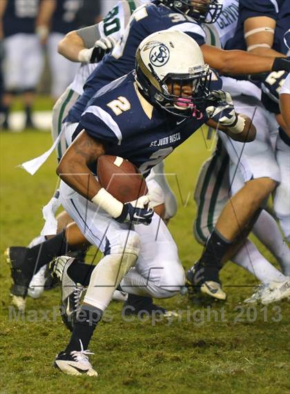 Thumbnail 2 in De La Salle vs. St. John Bosco (CIF State Open Division Final) photogallery.