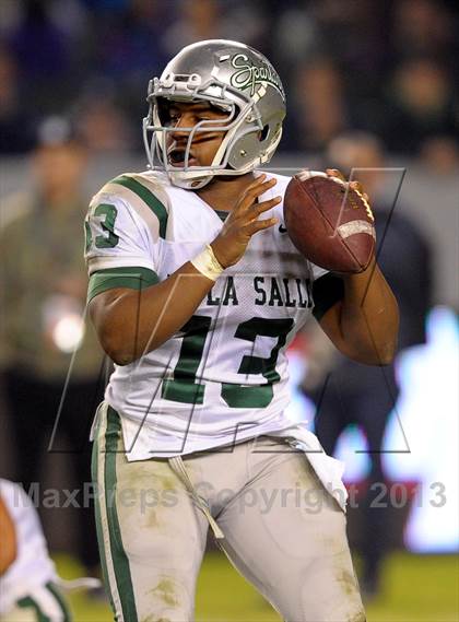 Thumbnail 3 in De La Salle vs. St. John Bosco (CIF State Open Division Final) photogallery.