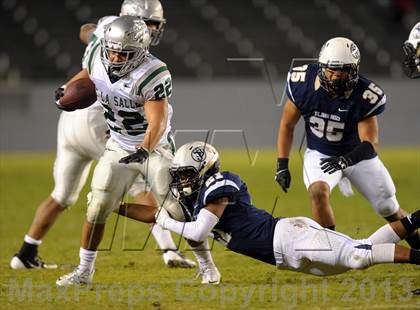 Thumbnail 1 in De La Salle vs. St. John Bosco (CIF State Open Division Final) photogallery.