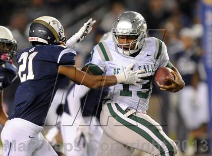 Thumbnail 2 in De La Salle vs. St. John Bosco (CIF State Open Division Final) photogallery.