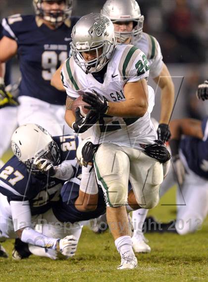 Thumbnail 2 in De La Salle vs. St. John Bosco (CIF State Open Division Final) photogallery.