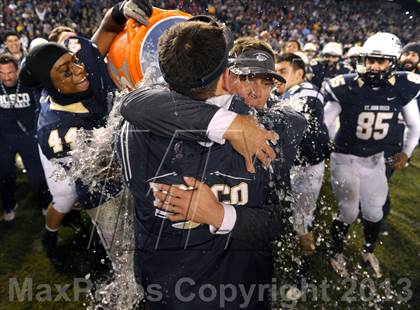 Thumbnail 1 in De La Salle vs. St. John Bosco (CIF State Open Division Final) photogallery.