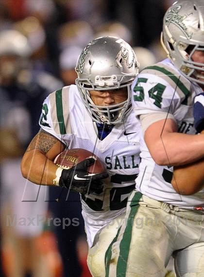 Thumbnail 3 in De La Salle vs. St. John Bosco (CIF State Open Division Final) photogallery.