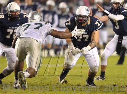Thumbnail 2 in De La Salle vs. St. John Bosco (CIF State Open Division Final) photogallery.