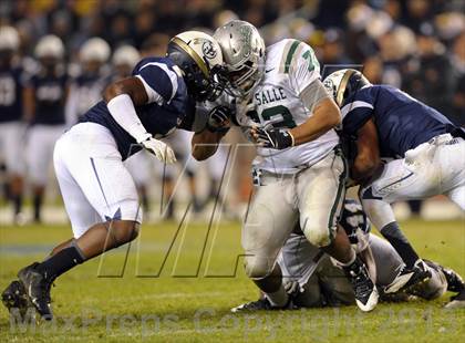 Thumbnail 3 in De La Salle vs. St. John Bosco (CIF State Open Division Final) photogallery.
