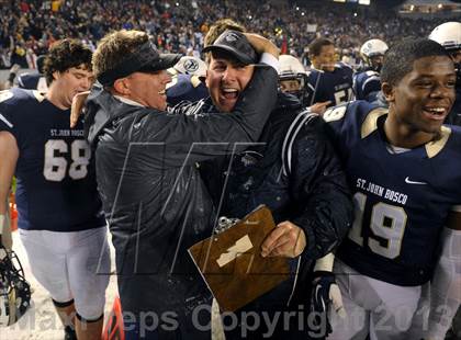 Thumbnail 1 in De La Salle vs. St. John Bosco (CIF State Open Division Final) photogallery.
