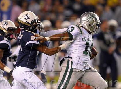 Thumbnail 1 in De La Salle vs. St. John Bosco (CIF State Open Division Final) photogallery.