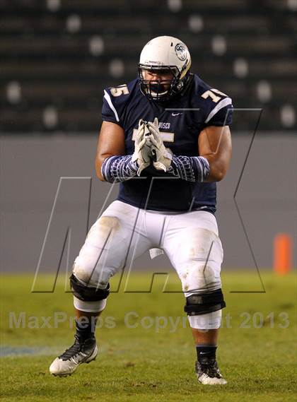Thumbnail 3 in De La Salle vs. St. John Bosco (CIF State Open Division Final) photogallery.