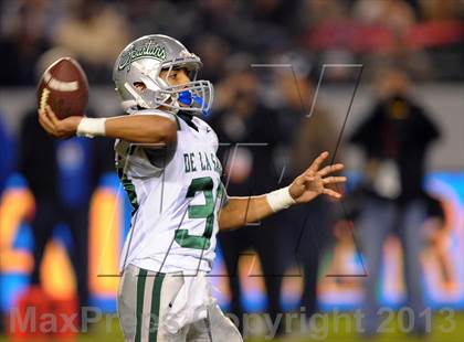 Thumbnail 1 in De La Salle vs. St. John Bosco (CIF State Open Division Final) photogallery.