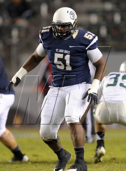Thumbnail 2 in De La Salle vs. St. John Bosco (CIF State Open Division Final) photogallery.