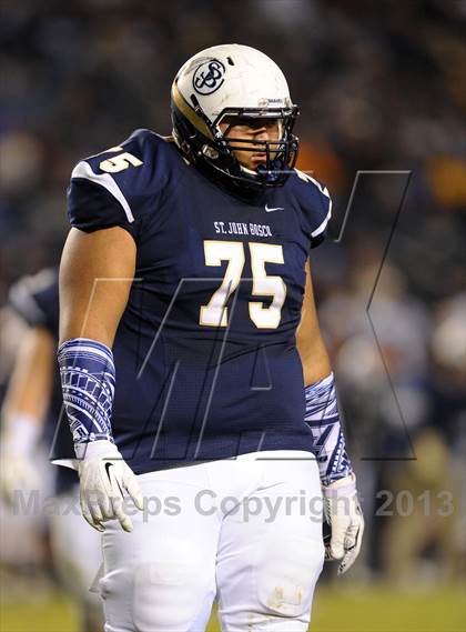 Thumbnail 3 in De La Salle vs. St. John Bosco (CIF State Open Division Final) photogallery.