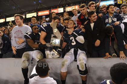 Thumbnail 1 in De La Salle vs. St. John Bosco (CIF State Open Division Final) photogallery.