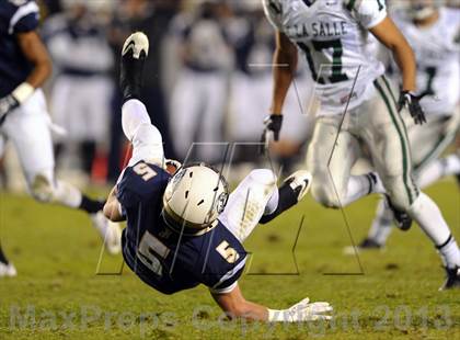 Thumbnail 3 in De La Salle vs. St. John Bosco (CIF State Open Division Final) photogallery.