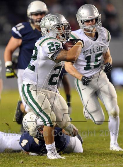 Thumbnail 3 in De La Salle vs. St. John Bosco (CIF State Open Division Final) photogallery.