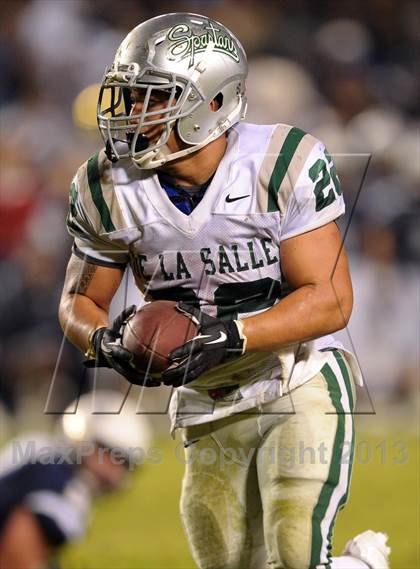 Thumbnail 1 in De La Salle vs. St. John Bosco (CIF State Open Division Final) photogallery.