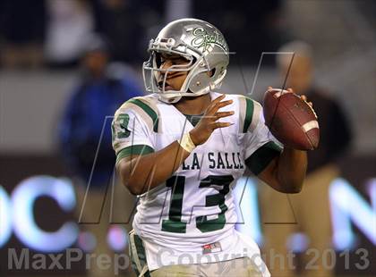 Thumbnail 3 in De La Salle vs. St. John Bosco (CIF State Open Division Final) photogallery.